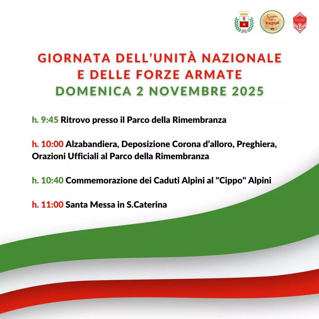 Giornata dell'Unità Nazionale e delle Forze Armate - 2 novembre 2025