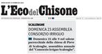 L'Eco del Chisone di mercoledì 19 febbraio 2025